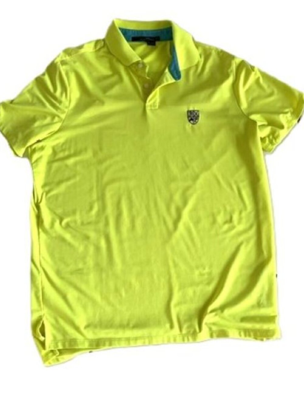 Men's Ralph Lauren RLX Neon Yellow Short Sleeve Polo Shirt